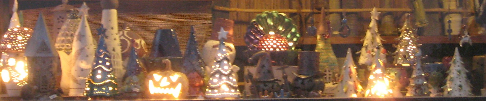 陶器のランプシェード